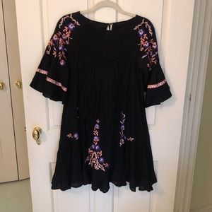 Free People Embroidered Dress